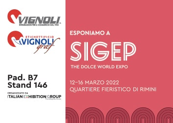 SIGEP 2022 - VIGNOLI GRAF | 12 - 16 MARZO | RIMINI | PAD. B7 STAND 146