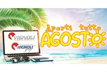 2020 - VIGNOLI GRAF - APERTI TUTTO AGOSTO !