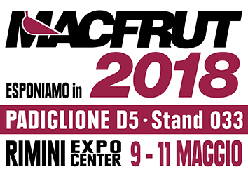 MACFRUT 2018 - VIGNOLI GRAF | 9 - 11 MAGGIO | RIMINI FIERA