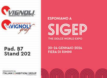 SIGEP 2024 - VIGNOLI GRAF | 20 - 24 GENNAIO | RIMINI | PAD. B7 - STAND 202